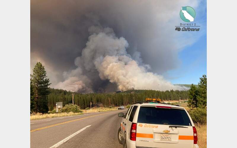 Caltrans Update, State Route 89 Reopened Following Gold Complex Fire Closure