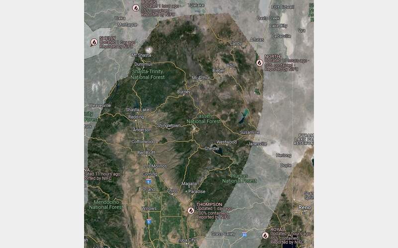 Regional Fire Updates- More Containment, Less Growth