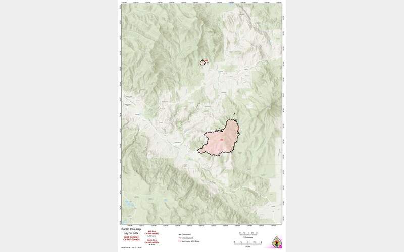 Mill Fire Nearly at Full Containment, Rec Sites at Lake Davis & Lakes Basins Open for Weekend