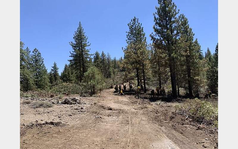Saturday Storms Cause Lightning Fires Near Mill Fire in Eastern Plumas County