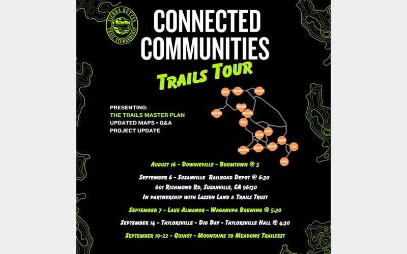 LLTT and Sierra Buttes Trail Stewardship Host Presentations on Master Plan Update for Connected Communities Trail