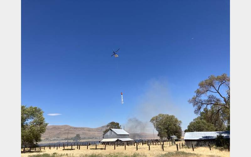 Swift Response Halts Blue Fire Near Standish