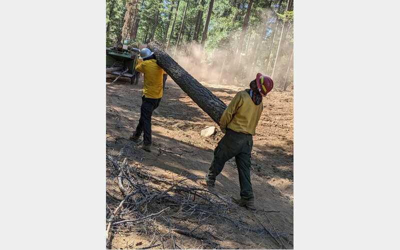 Park Fire Nearly Contained, Weekend Storms Bring Inch of Rain over Burn Area