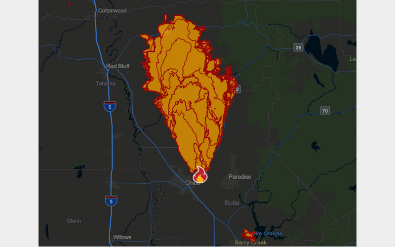 Park Fire Gains 27% Containment