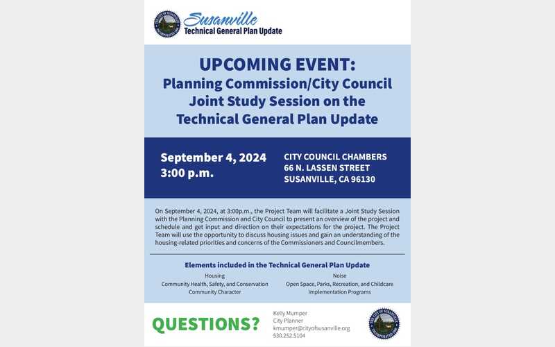 Susanville is Planning its Next 25 Years—Now’s Your Chance to be Part of it