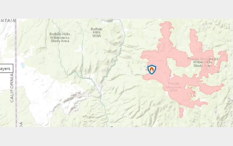 Stockade Canyon Fire Gains 52% Containment