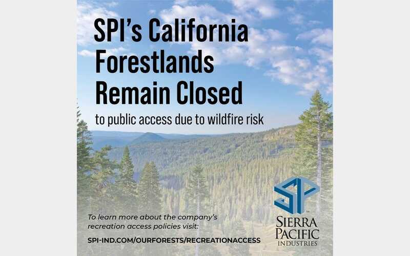 Wildfire Dangers Persist Keeping SPI Lands Off-Limits Despite Rainfall