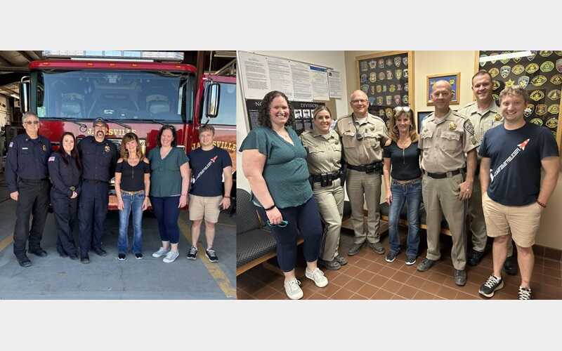 Sole Survivor of Fatal Crash Reunites with First Responders in Susanville