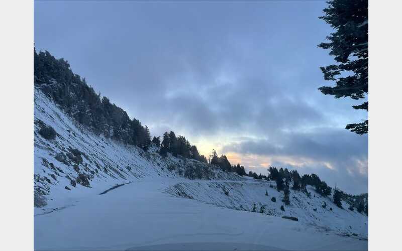 Snow Closes Lassen Volcanic National Park Road Ahead of Halloween Weekend