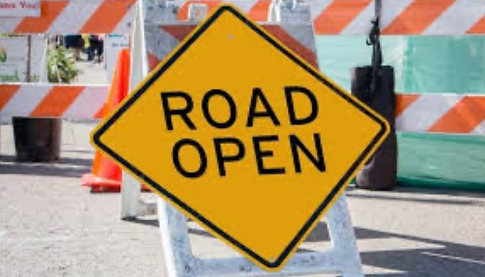 SR70 Reopens Ahead of Thanksgiving Travel