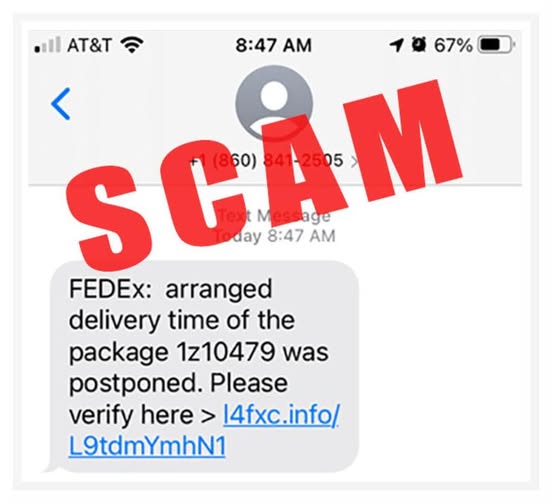 Beware of Package SCAM