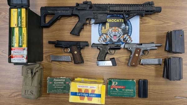 Major Safety Triumph: CHP and SACCATS Recover Stolen Goods and Seize Illegal Firearms