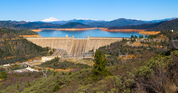 Shasta Lake Reaches Near Capacity for Third Consecutive Year After Wet Winter
