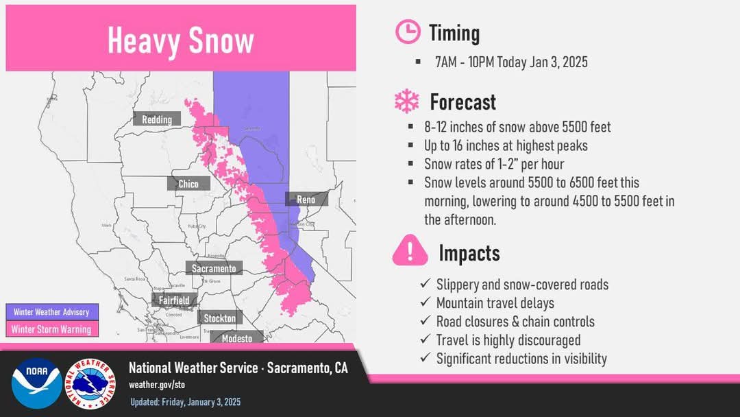 Brace for Impact as Winter Storm Unleashes Heavy Snow and Travel Chaos