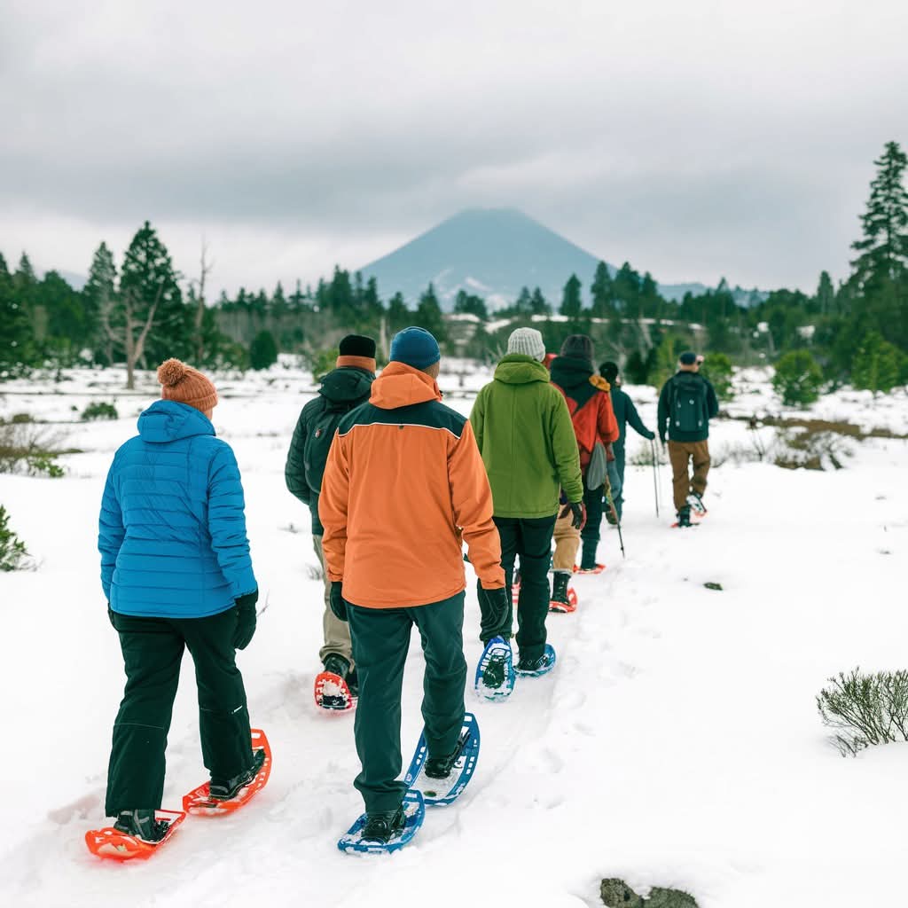 Discover Winters Enchantment on Snowshoe Walks in Lassen Volcanic Park