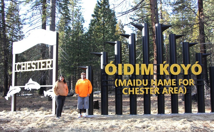 Monumental Tribute to Maidu Heritage Unveiled on Route 36 in Chester