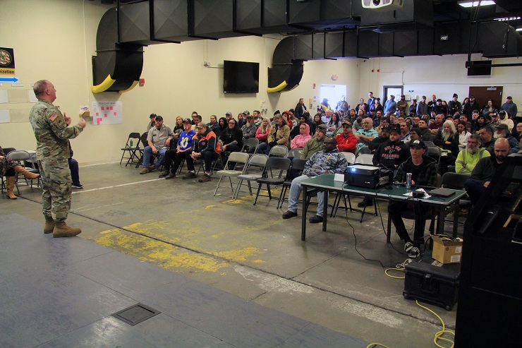 Sierra Army Depot conducted Town Hall Meetings