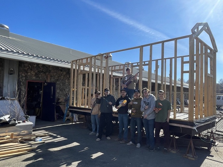Support Lassen High’s Tiny Home Project with Building Material Donations