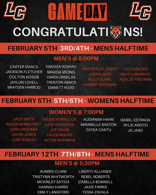 Lassen Hoops Game Day Players Announced for February Event