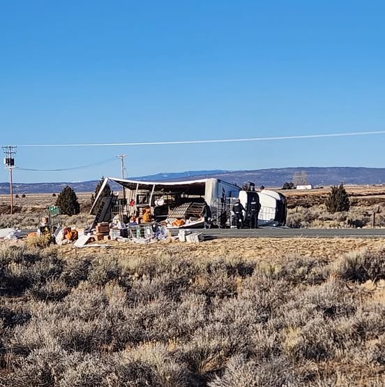 Delivery Delays After USPS Truck Overturns in Alturas