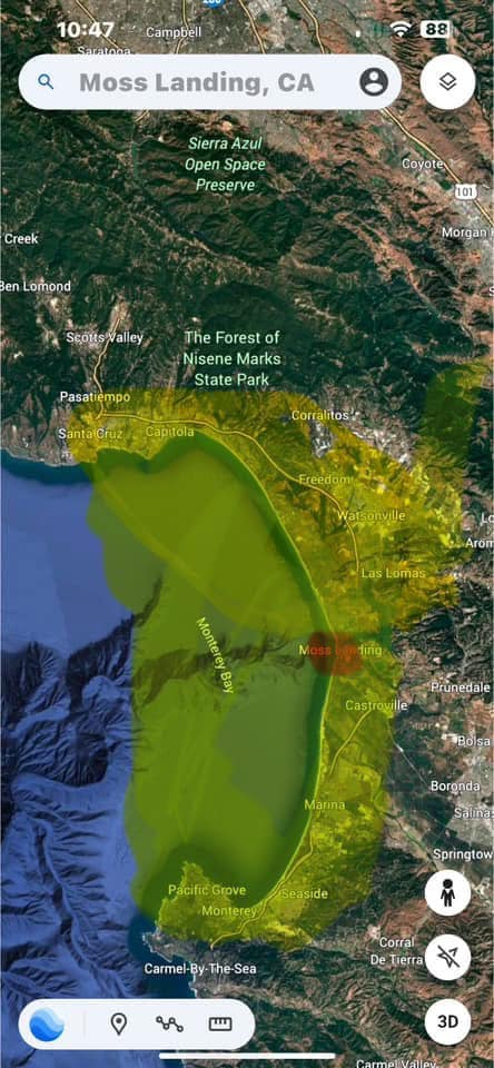 Inferno at the Worlds Largest Battery Storage Plant Sparks Toxic Smoke