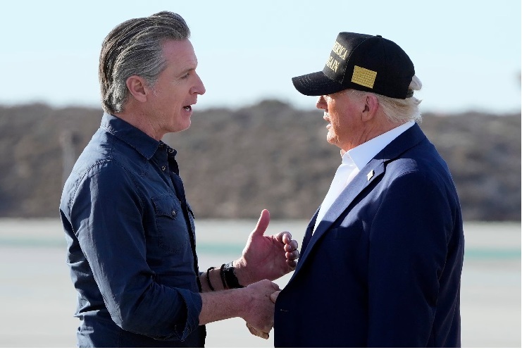 California Officials Refute Trumps Claims of Military Role in Water Management Dispute