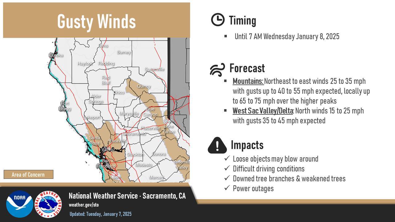Brace for Impact: Strong Winds Threaten Power Outages and Road Hazards