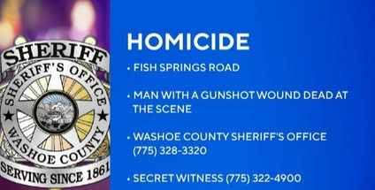 Washoe County Homicide Investigation of Doyle Man: Public Assistance Sought in Fatal Shooting Near California Border
