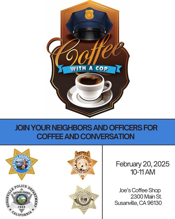 CALIFORNIA HIGHWAY PATROL TO HOST  COFFEE WITH A COP