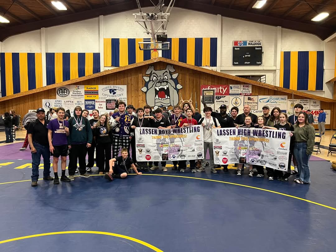 Lassen High Wrestling Triumphs as League and Division 2 Champions