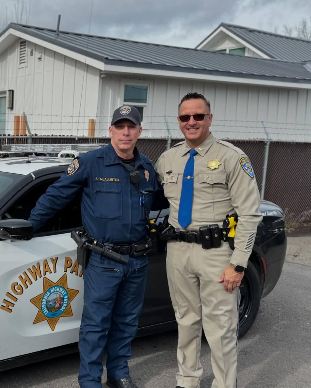 Qincy CHP Honoring Officer Reese McAllisters 23 Years of Service and Retirement