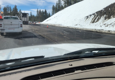 Seismic Repairs Continue on Highway 36 Near Fredonyer Summit