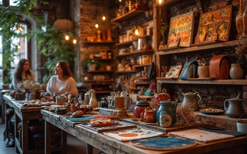 Handcrafted Artworks Featured at Pop Up Valentine Winter Sale in Janesville