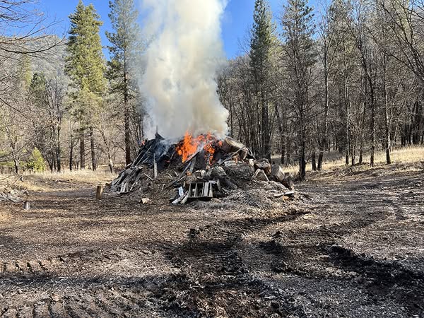Prescribed Burning near Meadow Valley this Week