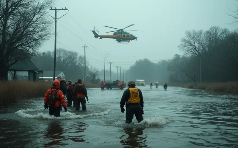 Search Intensifies for Missing Individuals in Flooded Tehama County Waters