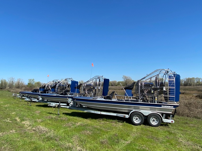 New Airboats Boost CDFWs Fight Against Avian Diseases