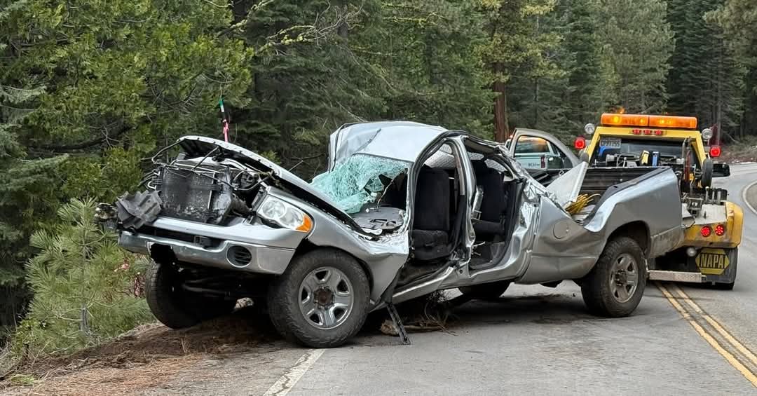 Driver Rescued After Spending Night Trapped in Sierra County Crash