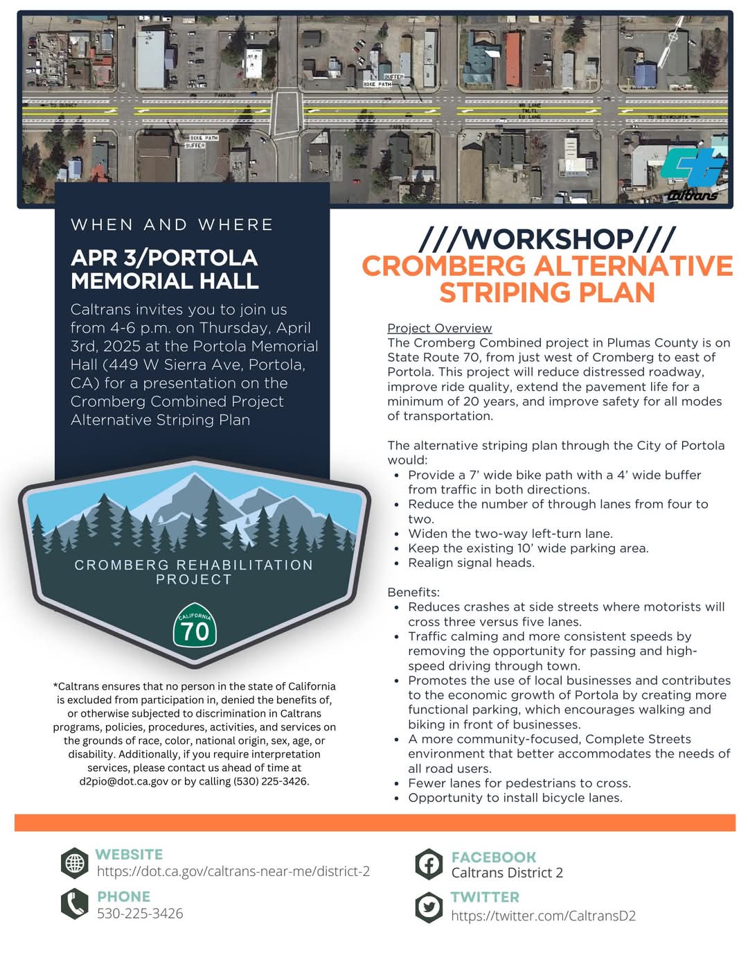 Join the Cromberg Combined Project Presentation for Safer Streets and Economic Growth