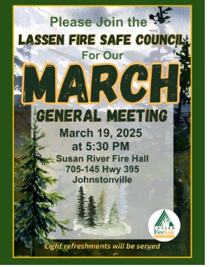 Lassen Fire Safe Council meeting