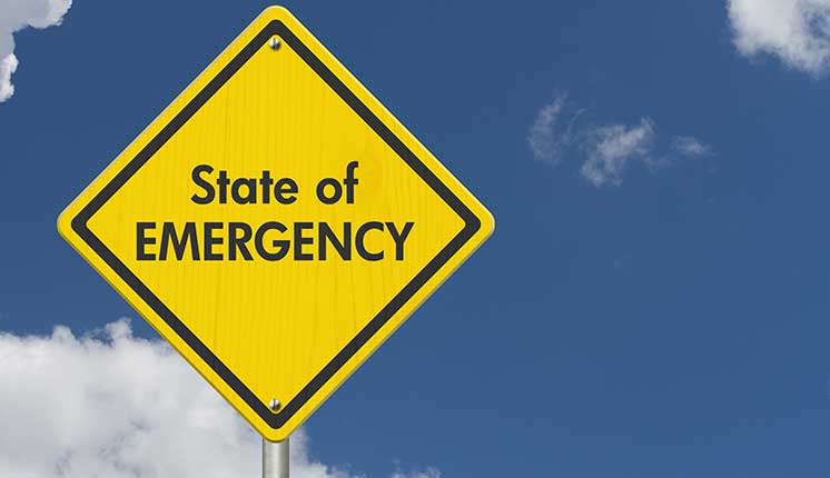 Governor Gavin Newsom proclaimed a wildfire-related state of emergency