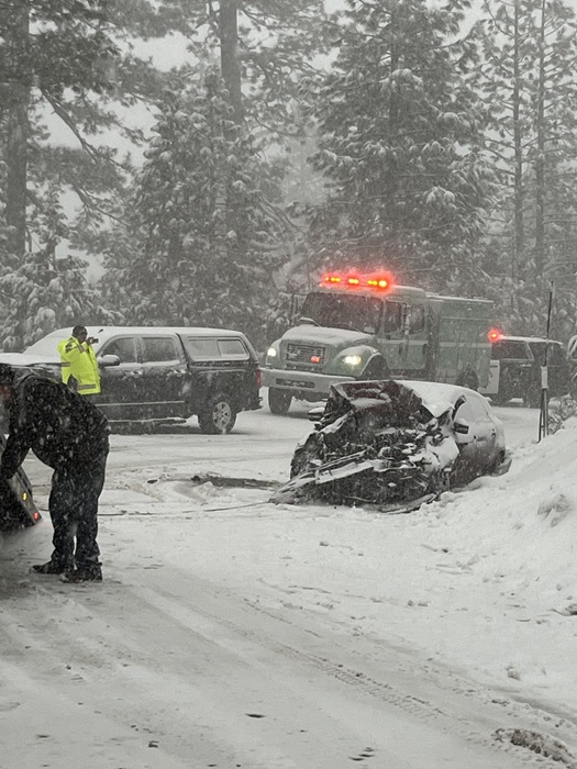 Serious Injuries in Highway 49 Collision Amid Challenging Weather Conditions