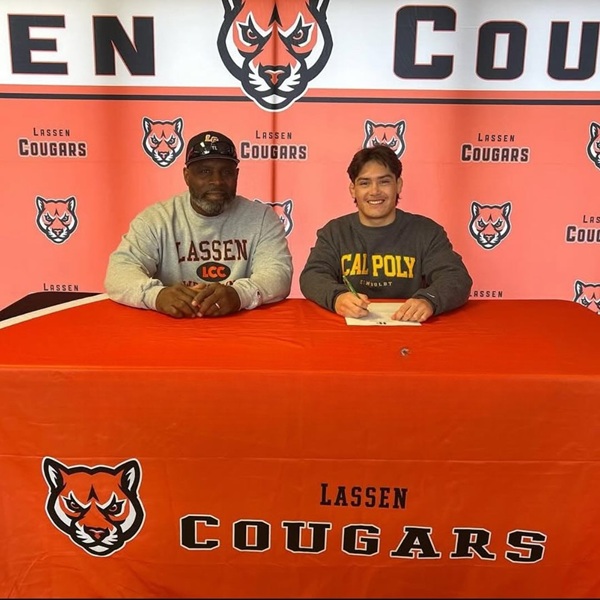 Lassen College Wrestler Dustin Merlos Signs with Cal Poly Humboldt