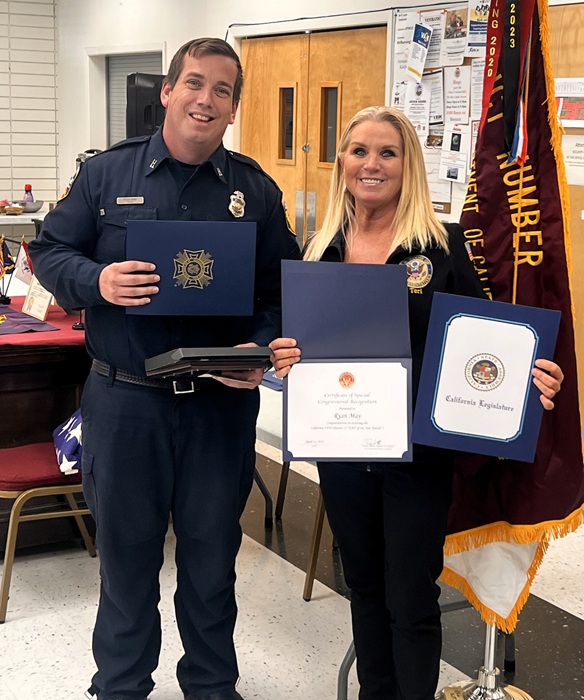 Fire Captain Ryan May Honored as EMT of the Year for Heroic Home Birth Assistance