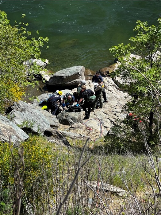 River Rescue Highlights Dangers of Cold Water Amid Warm Weather