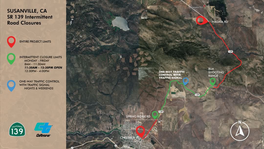 UPDATE onTraffic Closures on State Route 139 Starting April 28: What You Need to Know