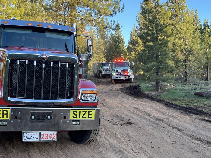Wildfire Near Hoke Valley Contained to 2 Acres by Quick Response Teams