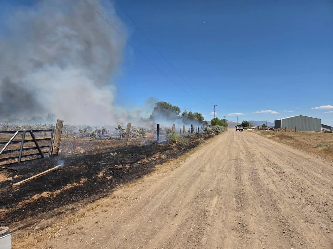 Lassen Coyote Fire Contained , Structures lost