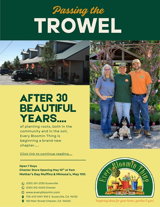 Every Bloomin’ Thing Announces New Ownership