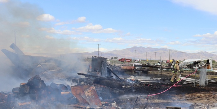 Debris Burn Escapes Control in Janesville Causing Damage and Citing Violations