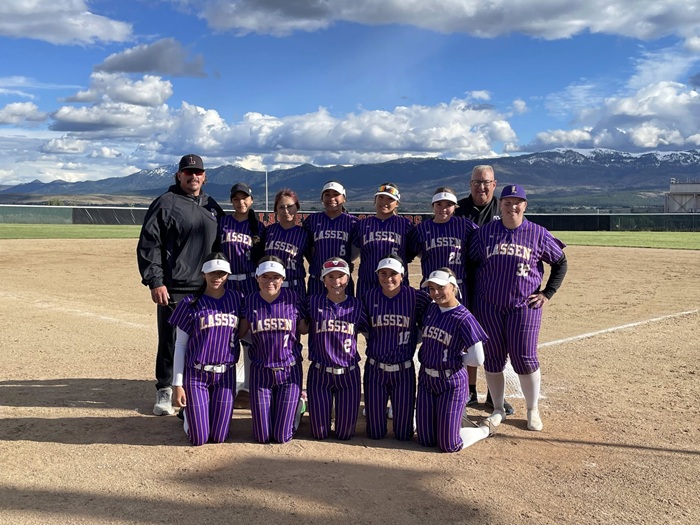 Lassen High 2025 NAL Softball Champions